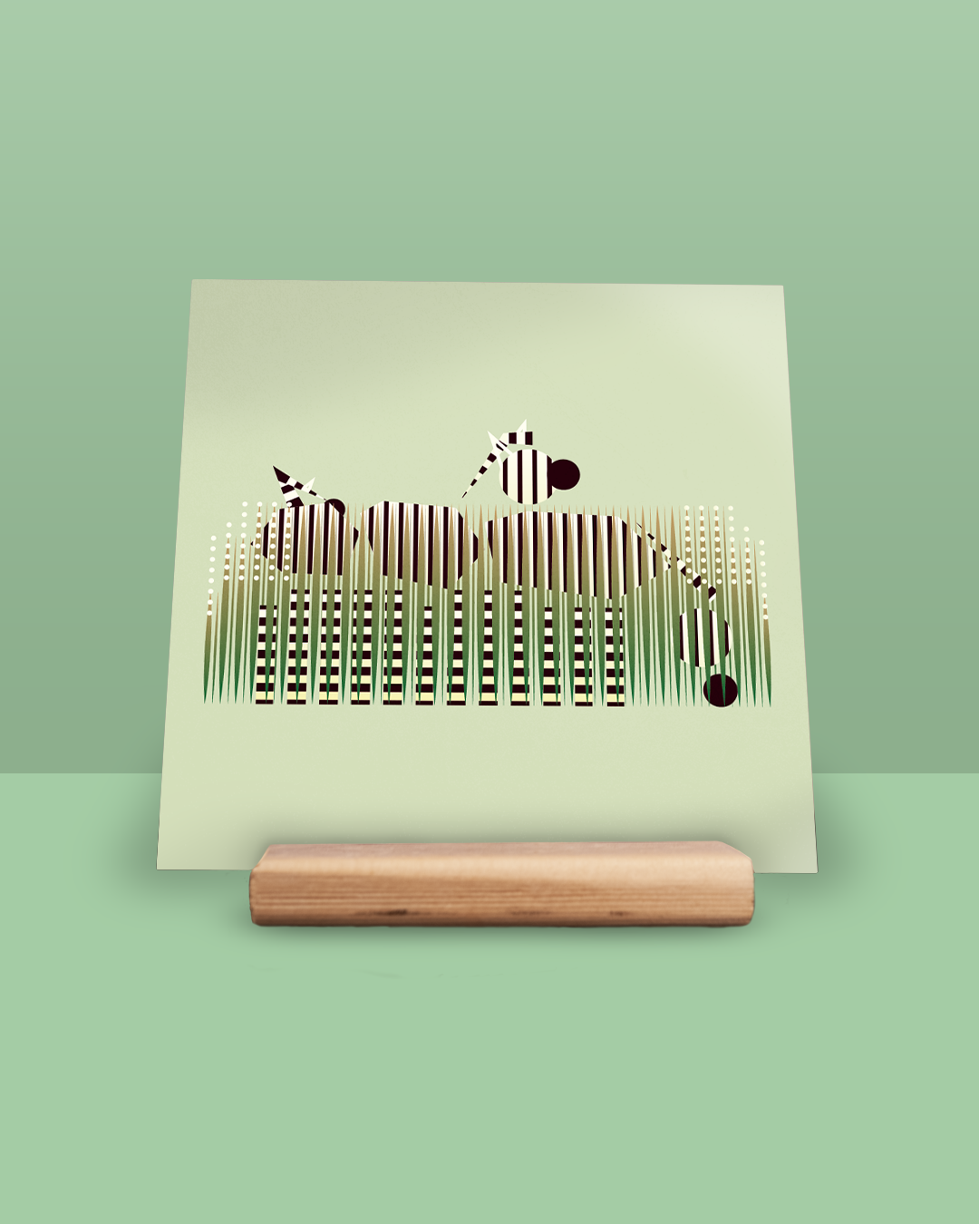 Abstracte corsoprints - Zonder voetje - Afbeelding 6